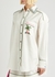 Clover appliquéd cotton shirt - Zimmermann