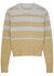 Striped metallic knitted jumper - Paco Rabanne