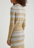 Striped metallic knitted jumper - Paco Rabanne