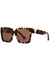 Square-frame sunglasses - Bottega Veneta