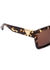 Square-frame sunglasses - Bottega Veneta