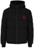 Logo-embroidered quilted shell jacket - HUGO