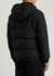 Logo-embroidered quilted shell jacket - HUGO