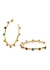 Hot Rox 18kt gold-plated vermeil hoop earrings - Missoma