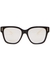 Wayfarer-style optical glasses - Gucci