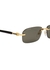Narrow rectangle-frame sunglasses - Gucci