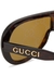 Oversized D-frame sunglasses - Gucci