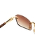 Rectangle frameless sunglasses - Gucci