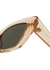 Bold oversized cat-eye sunglasses - Saint Laurent