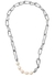 Molten pearl and silver-plated necklace - Missoma