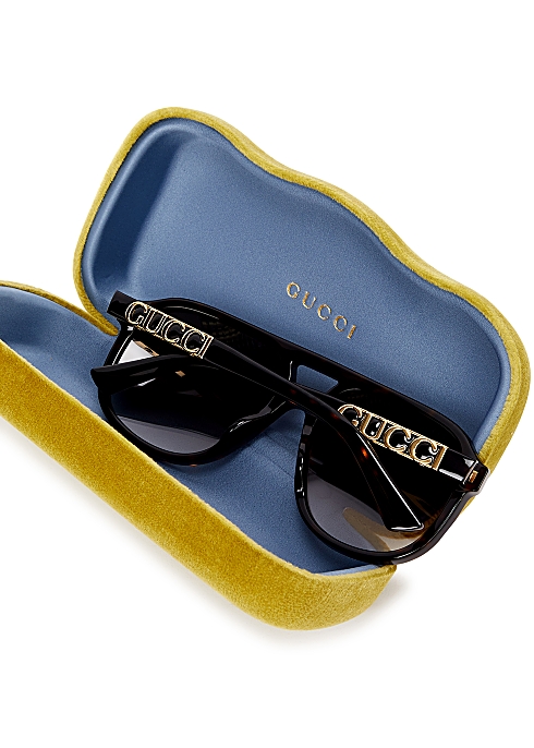 Gucci Aviator-style sunglasses - Harvey Nichols