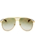 GG-print aviator-style sunglasses - Gucci
