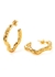 Medium Serpent 18kt gold-plated hoop earrings - Missoma