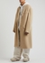 Brushed wool and alpaca-blend coat - Balenciaga