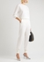Tapered stretch-crepe trousers - Stella McCartney