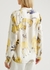 Fauna printed silk-satin blouse - Stella McCartney