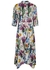 Floral-print stretch-crepe midi dress - Stella McCartney