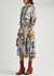 Floral-print stretch-crepe midi dress - Stella McCartney