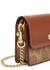 Monogrammed leather wallet-on-chain - Coach