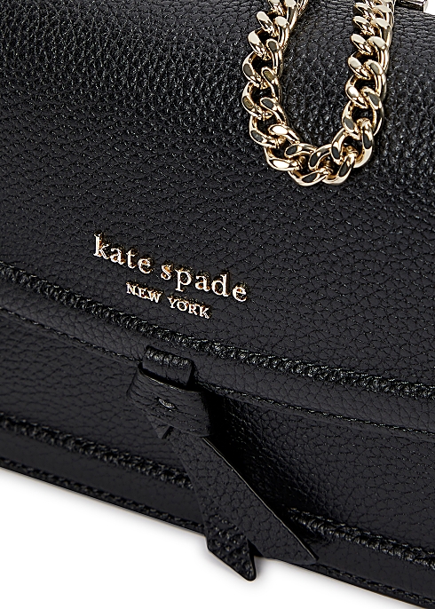 Kate Spade New York Knott grained leather cross-body bag - Harvey Nichols