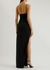 Tulle-panelled stretch-crepe gown - DAVID KOMA