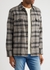 Checked brushed cotton overshirt - Paige