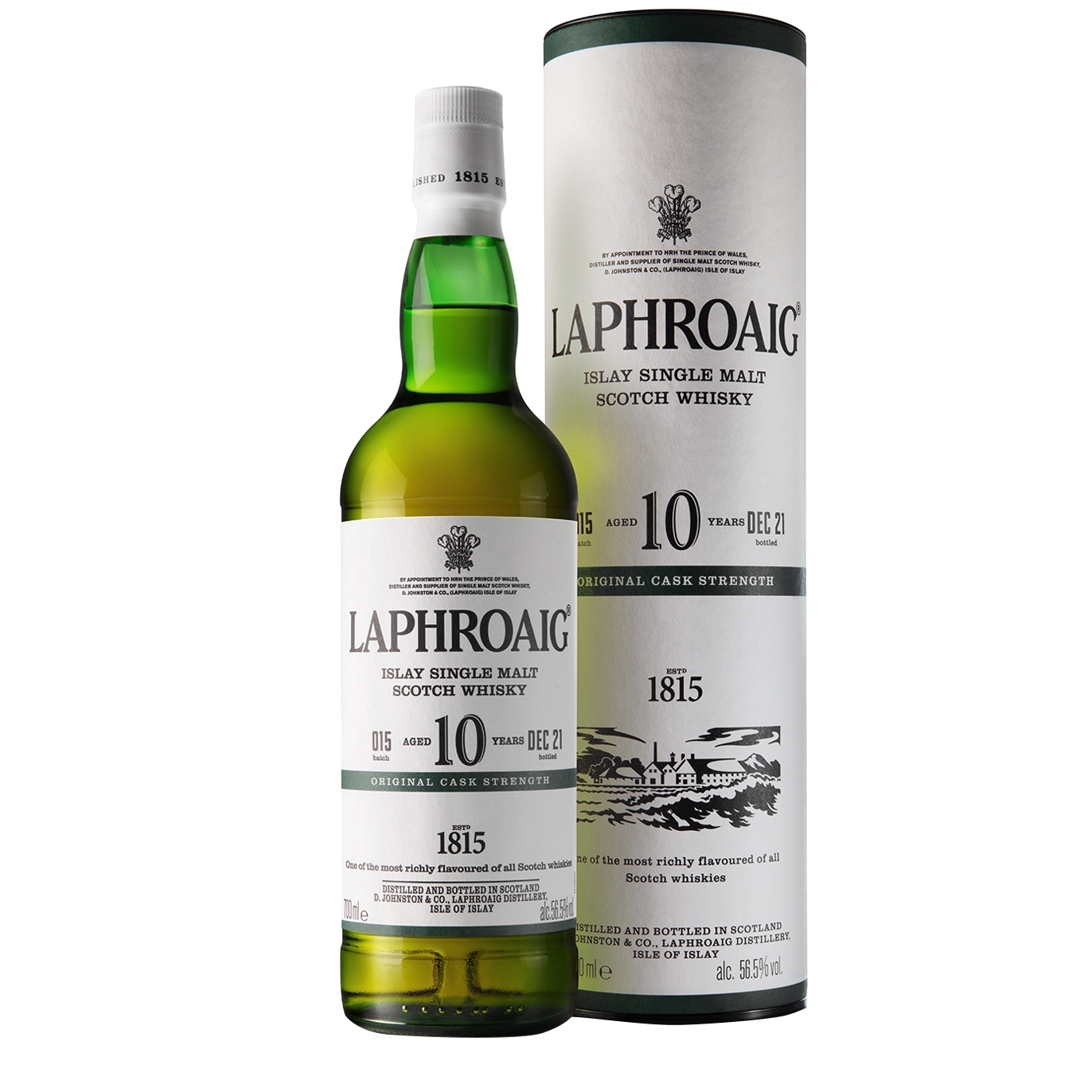 Laphroaig 10 Year Old Cask Strength Batch 15 Single Malt Scotch Whisky