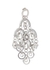 Sphere crystal-embellished chandelier earrings - Paco Rabanne