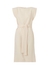 Cap-sleeve cady belted dress - Burberry