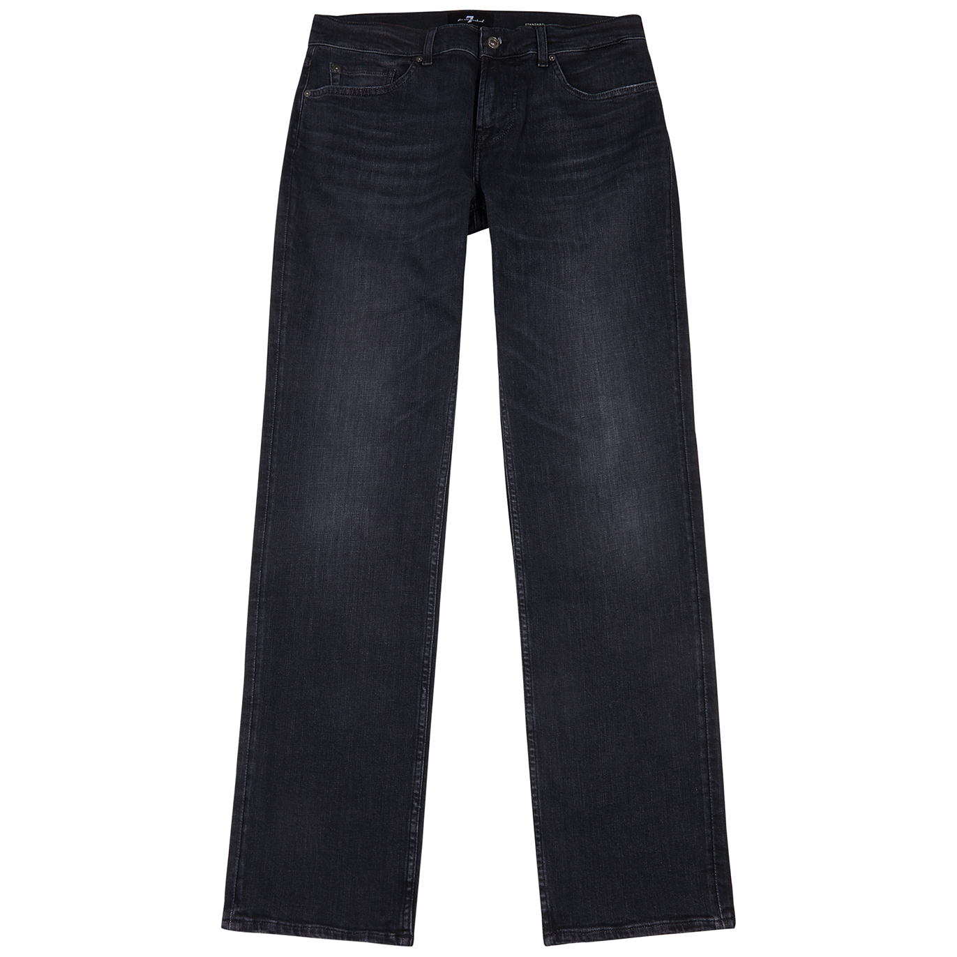 7 For All Mankind Standard Straight-leg Jeans - Dark Grey - W31