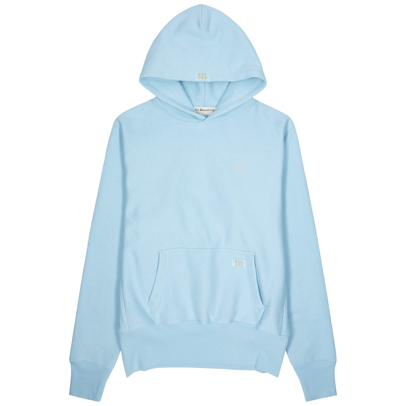 Advisory Board Crystals Logo Hooded Cotton-blend Sweatshirt - Blue - L