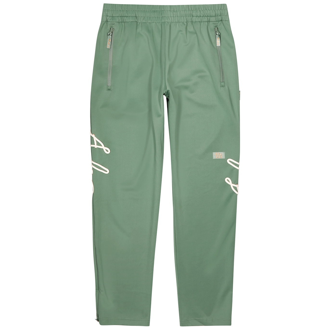Advisory Board Crystals Logo-embroidered Stretch-jersey Track Pants - Green - S