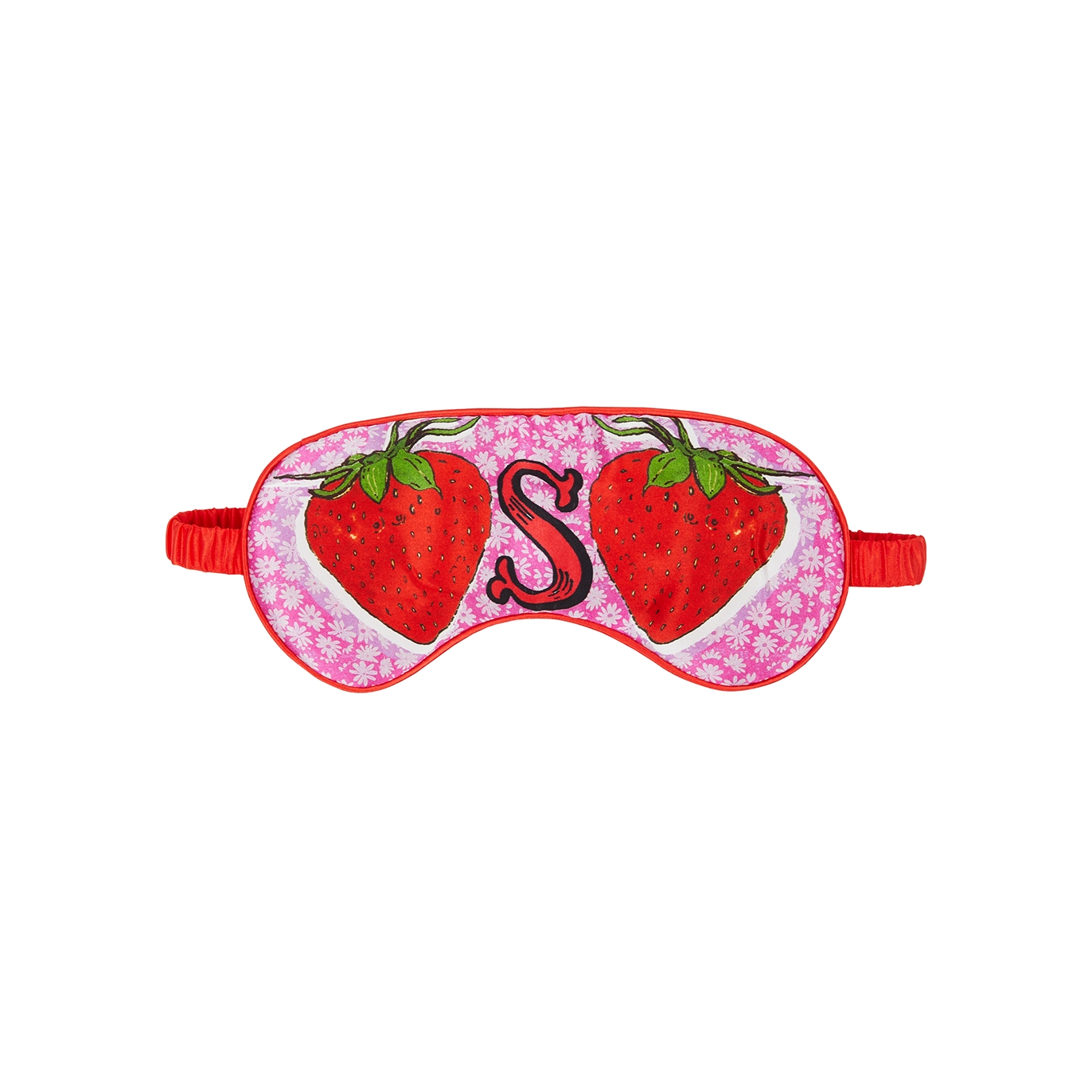 Jessica Russell Flint S Is For Strawberries Silk Eye Mask