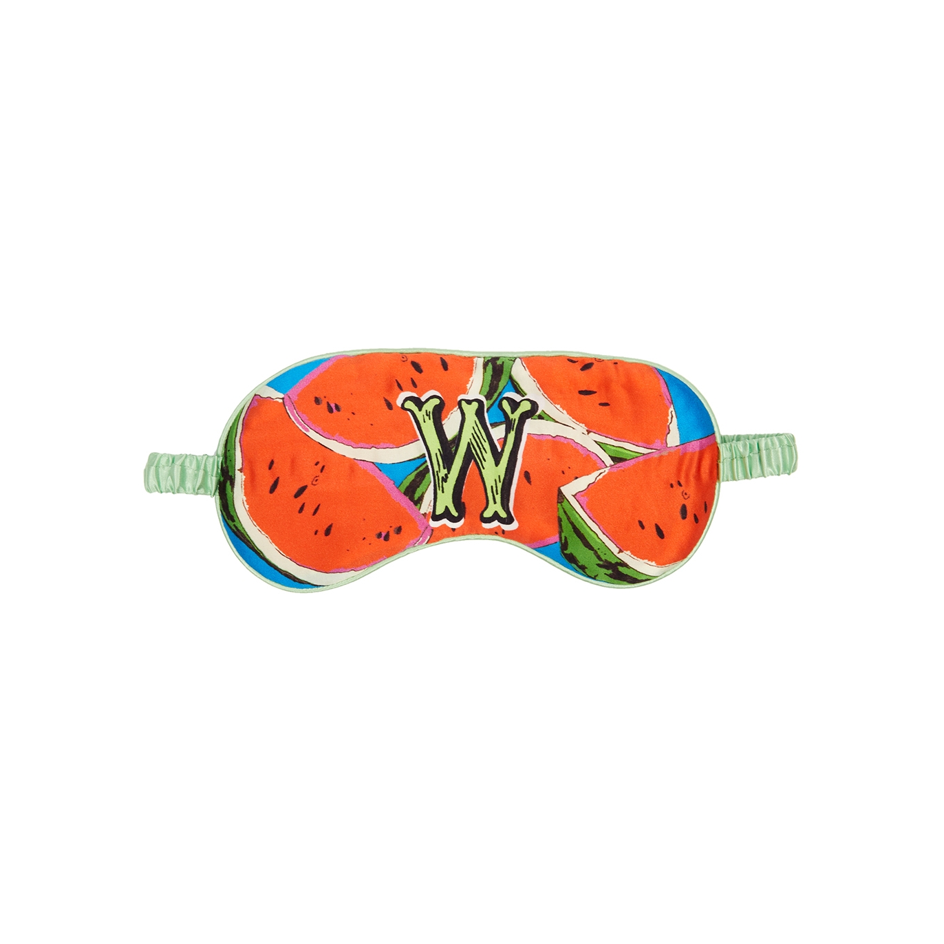 Jessica Russell Flint W Is For Watermelon Silk Eye Mask