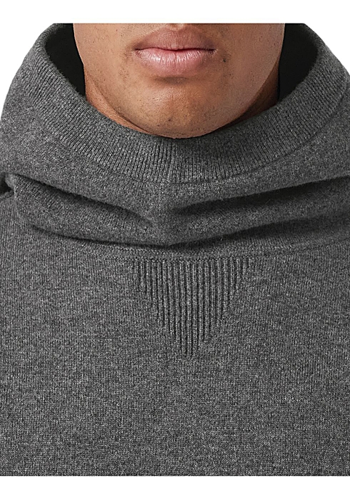 Burberry Logo detail cashmere blend oversized hoodie - Harvey Nichols