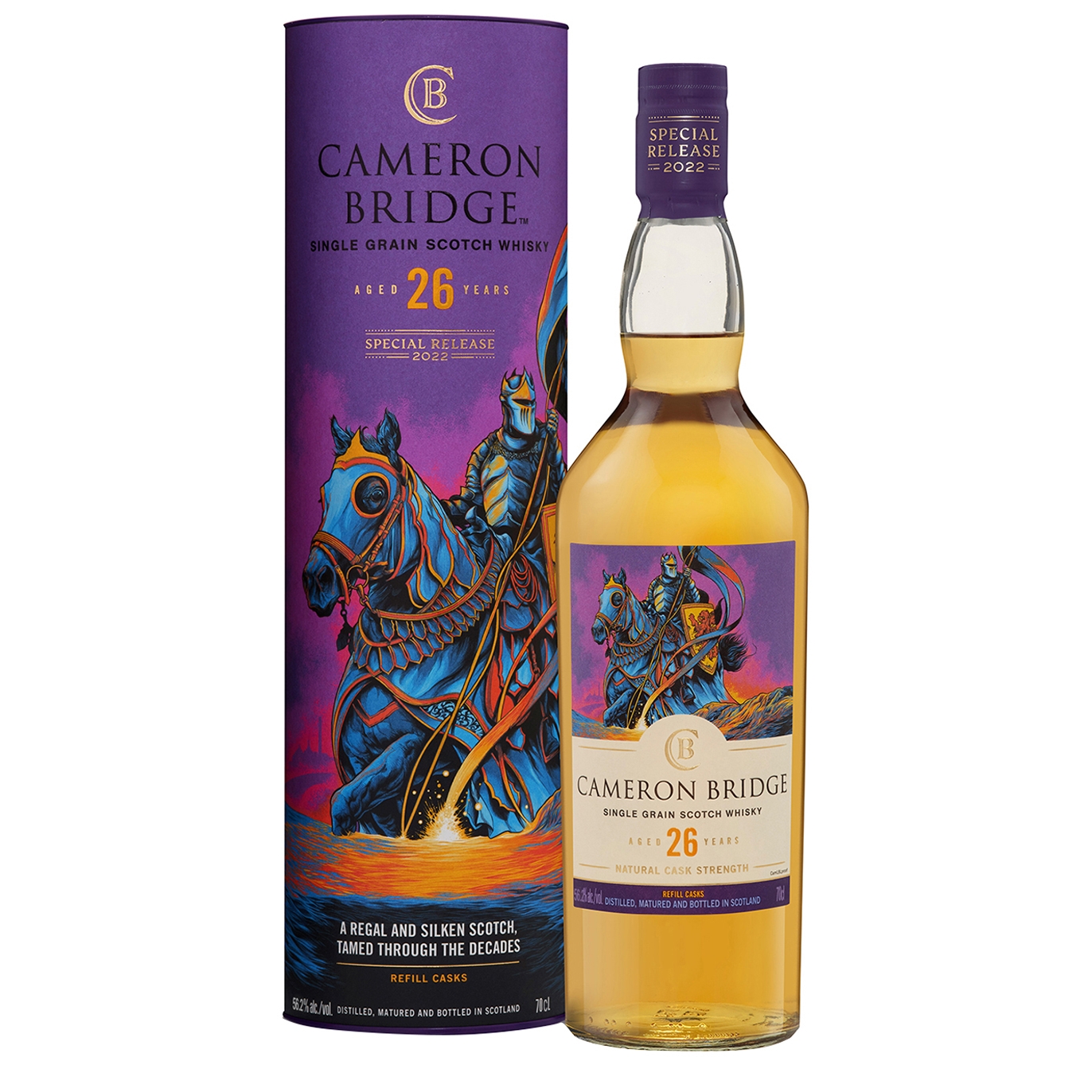 Cameronbridge 26 Year Old Single Grain Scotch Whisky Special Release 2022