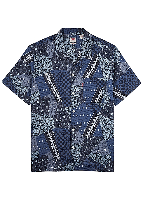 Levi's Bandana-print Lyocell shirt - Harvey Nichols