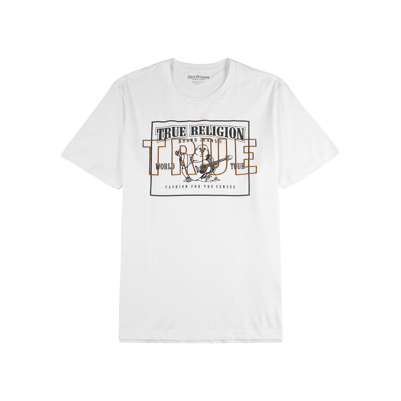 True Religion Logo-print Cotton T-shirt - White - S