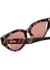 Fendi Way monogrammed cat-eye sunglasses - Fendi