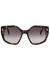 Fendi Bold oversized sunglasses - Fendi