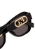 Fendi O'Lock cat-eye sunglasses - Fendi