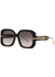 Fendigraphy oversized square-frame sunglasses - Fendi