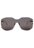 Fendigraphy rimless oversized sunglasses - Fendi