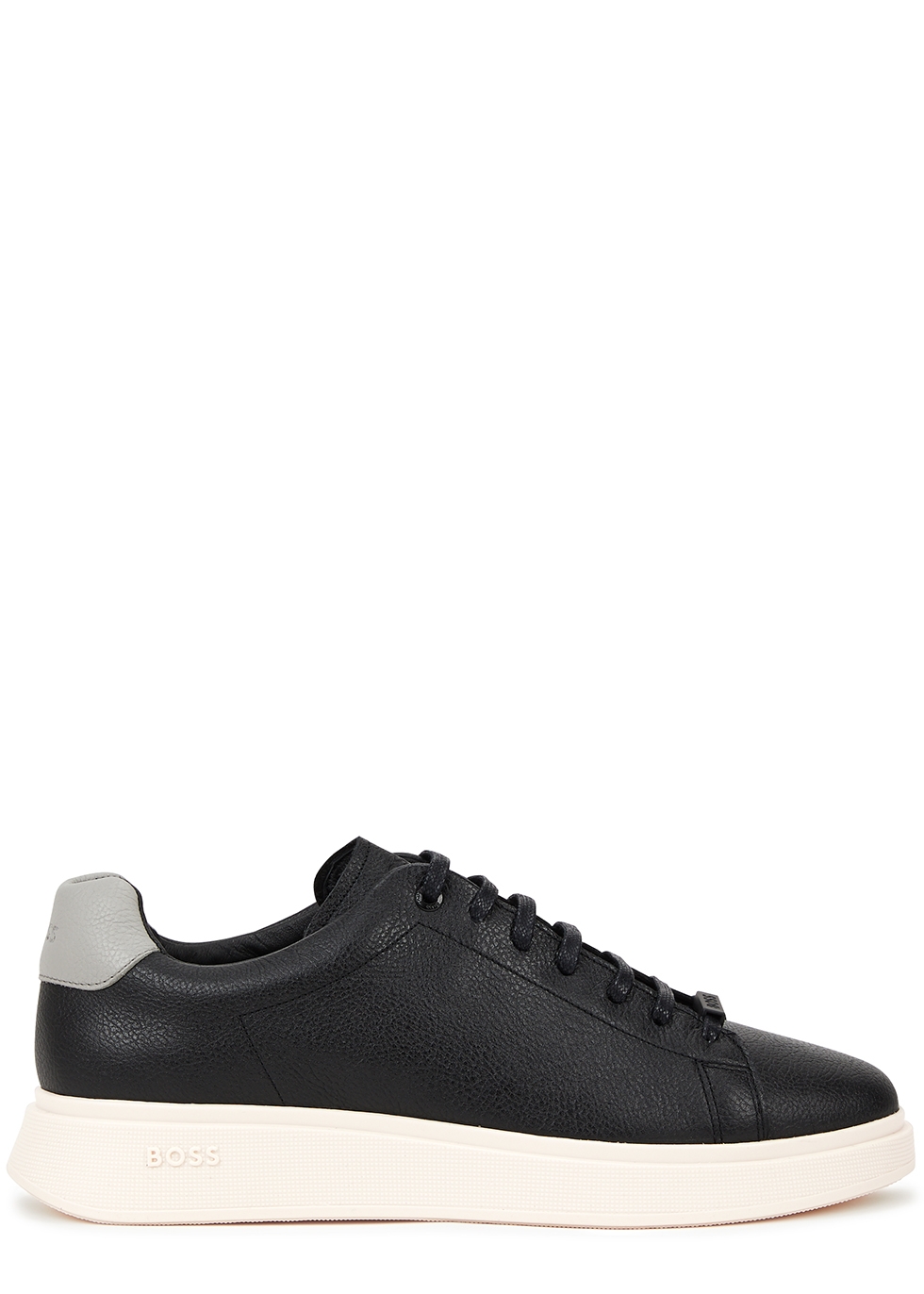 HUGO BOSS Bulton leather sneakers - Harvey Nichols