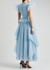 Pascale pleated ruffled tulle gown - HUISHAN ZHANG