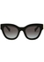 Round cat-eye sunglasses - Miu Miu