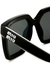 Oversized square-frame sunglasses - Miu Miu