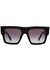 Oversized square-frame sunglasses - Miu Miu