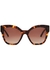 Oversized round-frame sunglasses - Prada