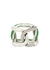 Intreccio Chain sterling silver ring - Bottega Veneta